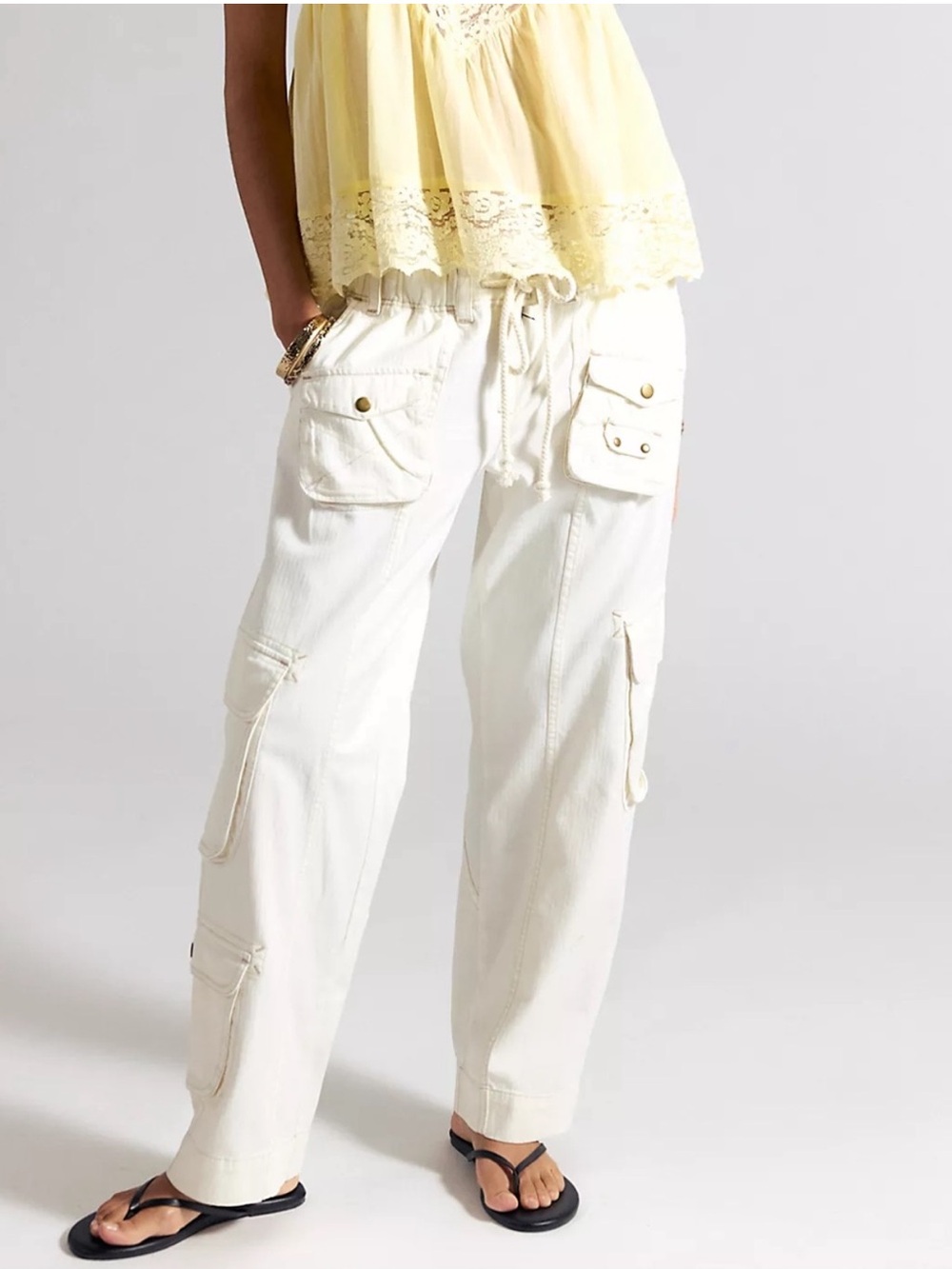 Free People Tahiti Pull-On Cargo Pants #1555